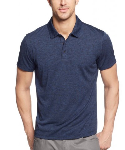 Men's Classic-Fit Ethan Performance Polo Blue $31.80 Polo Shirts