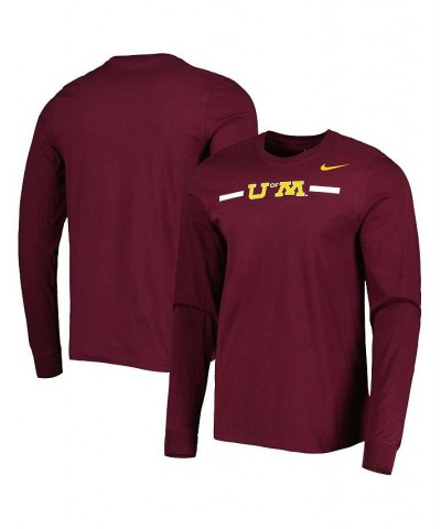 Men's Maroon Minnesota Golden Gophers Vintage-Like Collection Core Long Sleeve T-shirt $23.84 T-Shirts
