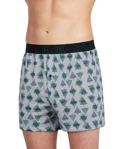 Men's ActiveBlend Moisture-Wicking 5" Boxers PD03 $11.14 Underwear