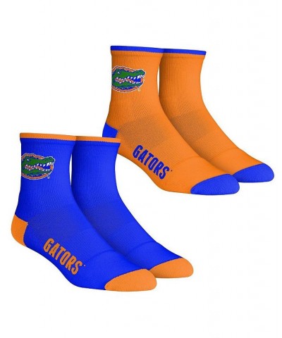 Men's Socks Florida Gators Core Team 2-Pack Quarter Length Sock Set $15.29 Socks