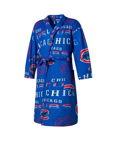 Men's Royal Chicago Cubs Windfall Microfleece Allover Robe $33.60 Robes