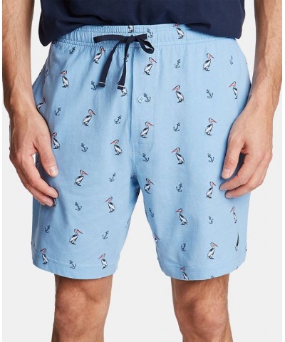 Men's Printed Cotton Pajama Shorts PD02 $14.10 Pajama