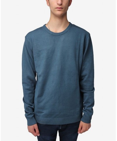 Men's Basic Crewneck Pullover Midweight Sweater PD27 $23.39 Sweaters