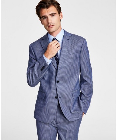 Men's Skinny-Fit Stretch Suit Blue Solid $144.30 Suits