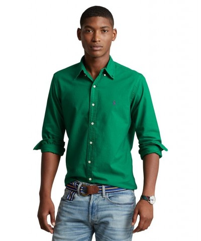Men's Classic-Fit Garment-Dyed Oxford Shirt PD04 $44.55 Shirts