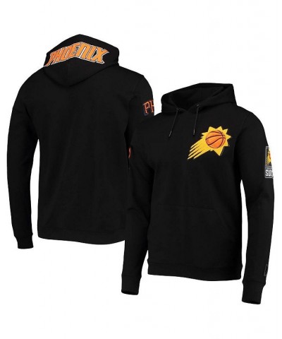 Men's Black Phoenix Suns Chenille Team Pullover Hoodie $37.20 Sweatshirt