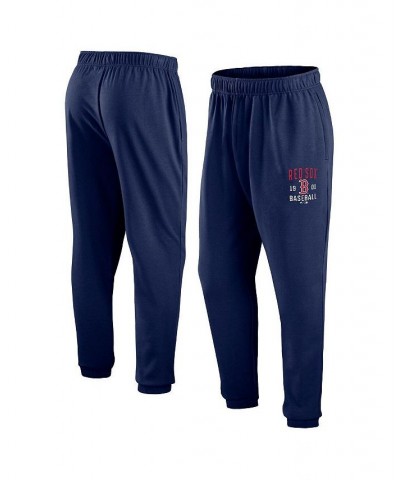 Men's Branded Navy Boston Red Sox Go Overboard Fleece Sweatpants $31.34 Pants