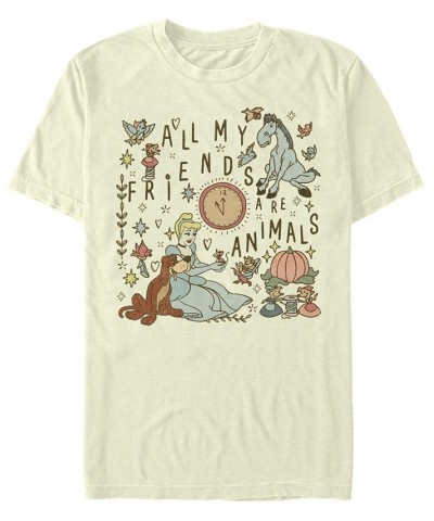 Men's All My Friends Short Sleeve Crew T-shirt Tan/Beige $15.05 T-Shirts