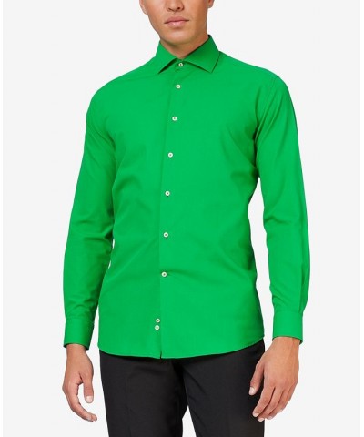 Men's Solid Color Shirt Green $18.00 Dress Shirts