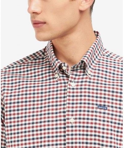 Men's Forster Tailored Long Sleeve Shirt Red $33.00 Shirts