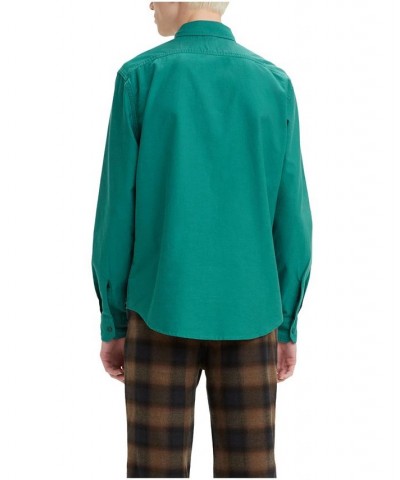 Men's Classic 1 Pocket Regular-Fit Long Sleeve Shirt PD05 $34.44 Shirts