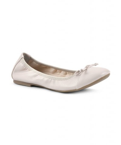 Women's Sunnyside Ballet Flat Black Smooth $27.14 Shoes