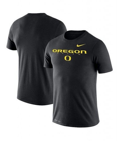 Men's Black Oregon Ducks Facility Legend Performance T-shirt $27.49 T-Shirts
