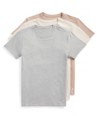 Men's 3-Pk. Slim-Fit Stretch Undershirts Cream Multi $23.65 Undershirt