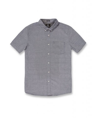 Men's Everett Oxford Short Sleeve Gray $27.95 Shirts