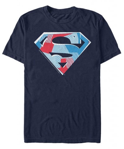 DC Men's Superman Cutout Logo Short Sleeve T-Shirt $15.05 T-Shirts
